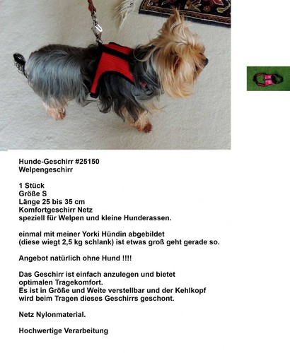Hunde geschirr netzgeschirr - geschirr,